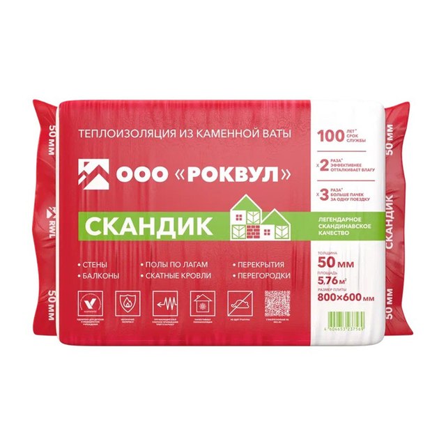 Роквул Скандик /50, 5,76 м2