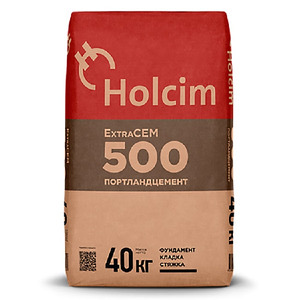 Цемент HOLCIM Extra-500 40 кг